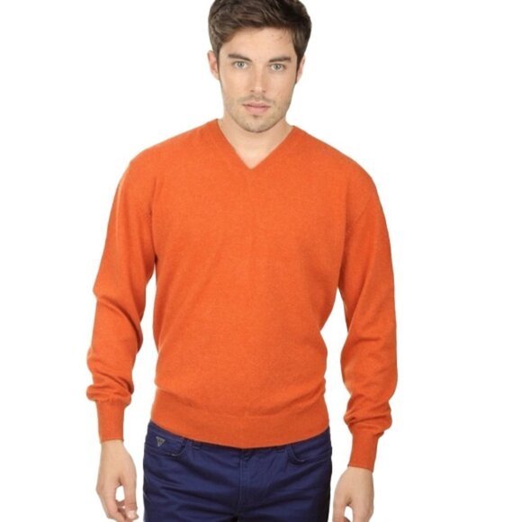 🆕 CLUB ROOM ESTATE Cashmere Long Sleeve Sweater Pullover Top Mens Size Large - Picture 1 of 5
